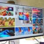 Widescreen monitor on a clean desk setup for remote work in 2026