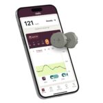 Dexcom Stelo CGM sensor worn on arm for real-time glucose tracking in 2026