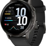 Garmin Venu 4 smartwatch displaying recovery metrics for athletes in 2026