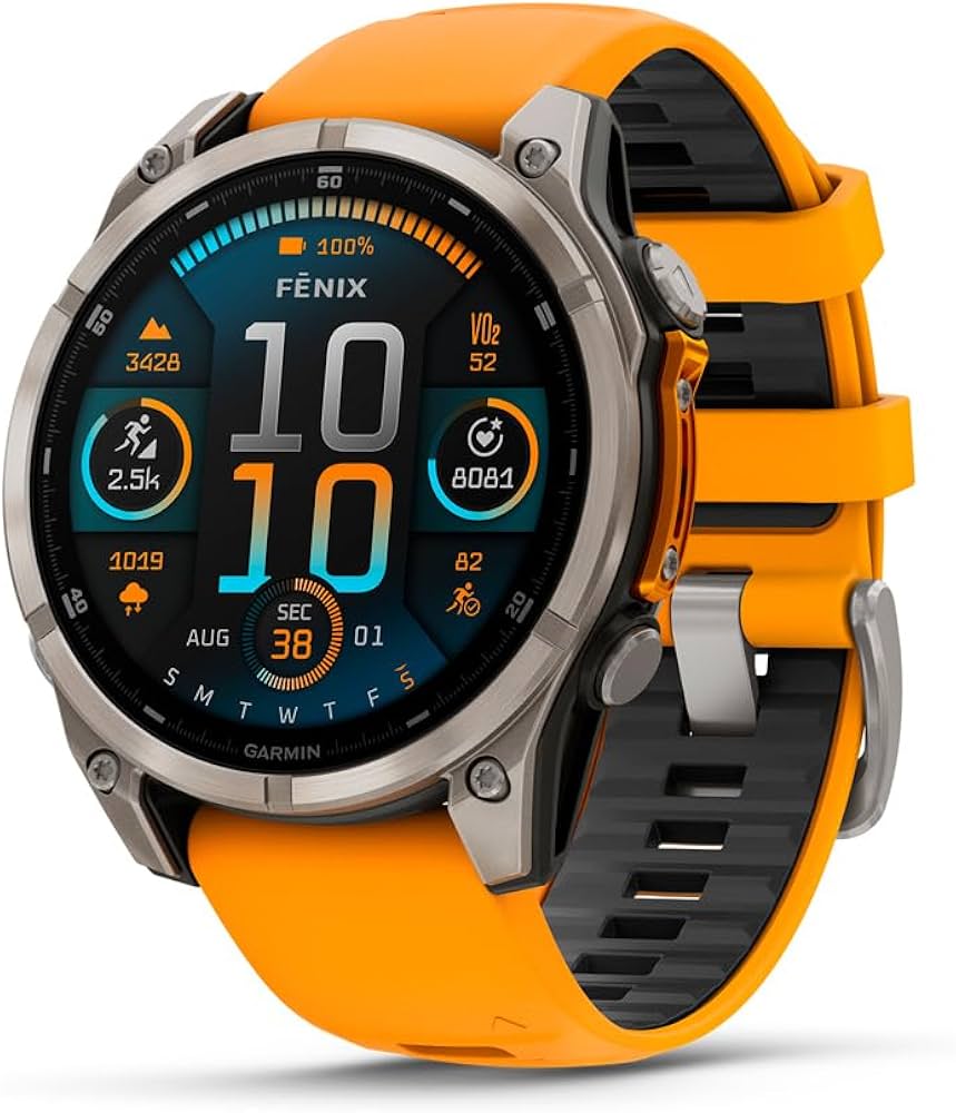 Garmin Fenix 8 Sapphire Solar — product image
