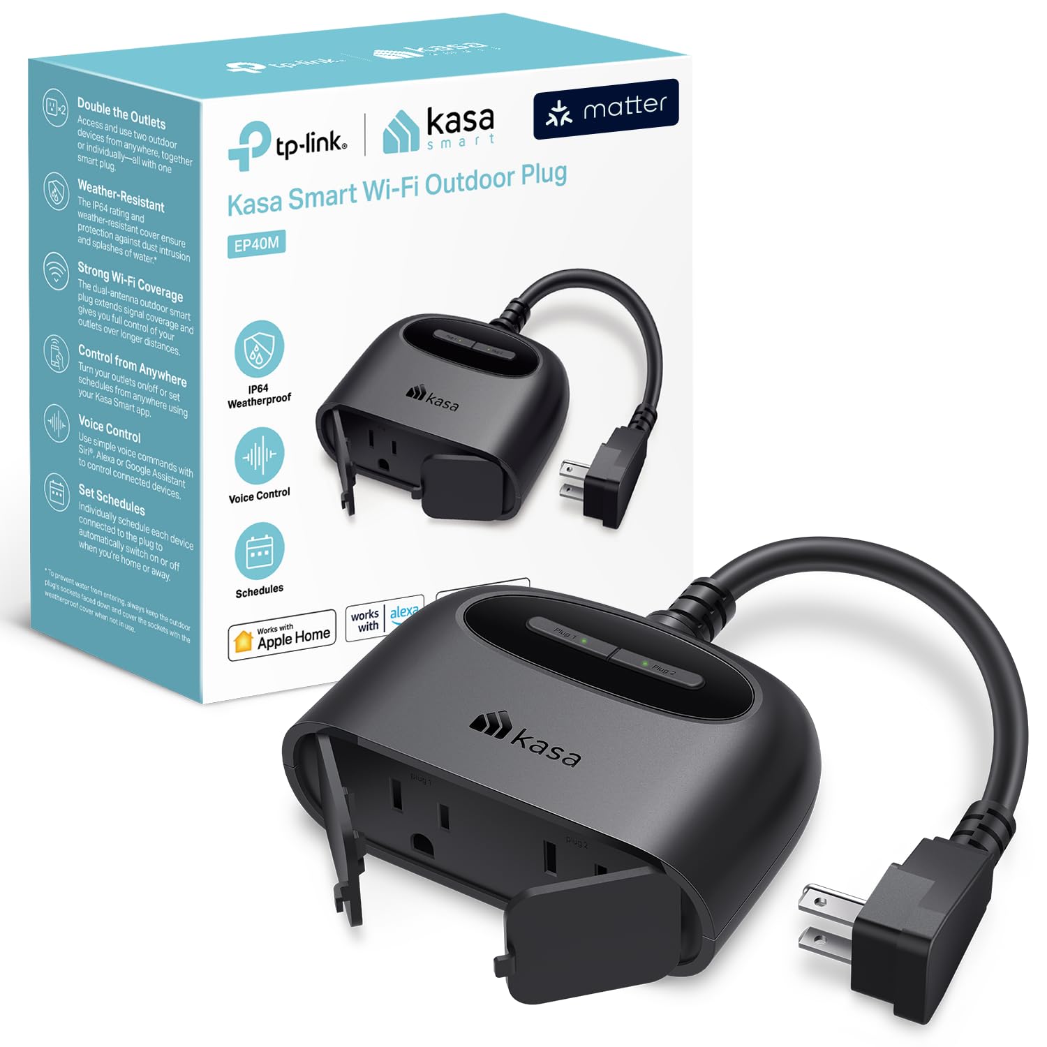 Kasa Smart Power Strip (EP40M) — product image