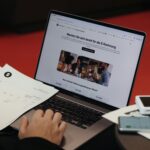 Best accounting software for small business displayed on a laptop with financial documents in 2026